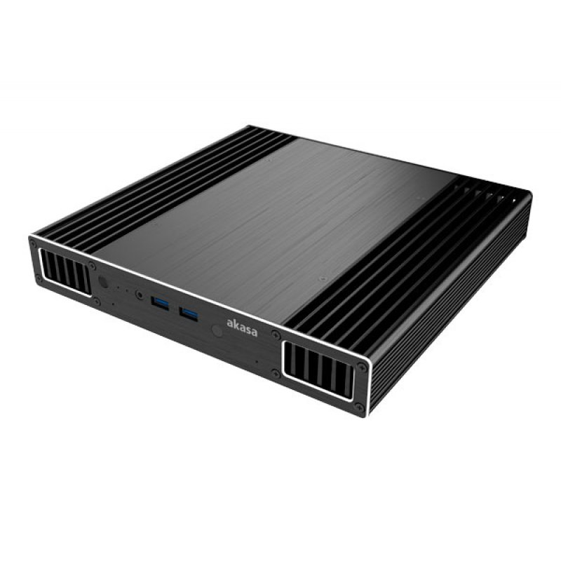 Akasa compatible Plato X7 UCFF-Gehäuse (Intel NUC), OEM - schwarz