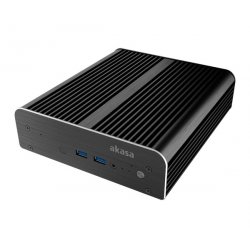 Akasa compatible Newton S7 UCFF-Gehäuse (Intel NUC), OEM - schwarz