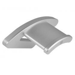 Silverstone EBA02 Passive holder Headphones, Headset Silver