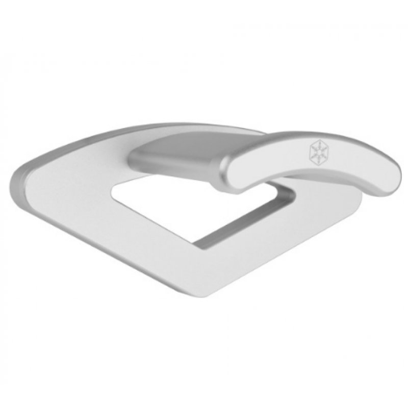 Silverstone EBA02 Passive holder Headphones, Headset Silver