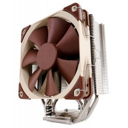 Noctua NH-U12S SE-AM4 computer cooling system Processor Cooler Beige, Brown, Stainless steel