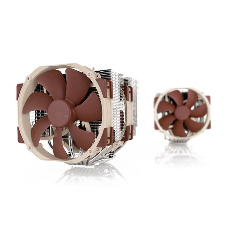 Noctua NH-D15 SE-AM4 système de refroidissement d’ordinateur Processeur Refroidisseur Beige, Marron, Acier inoxydable