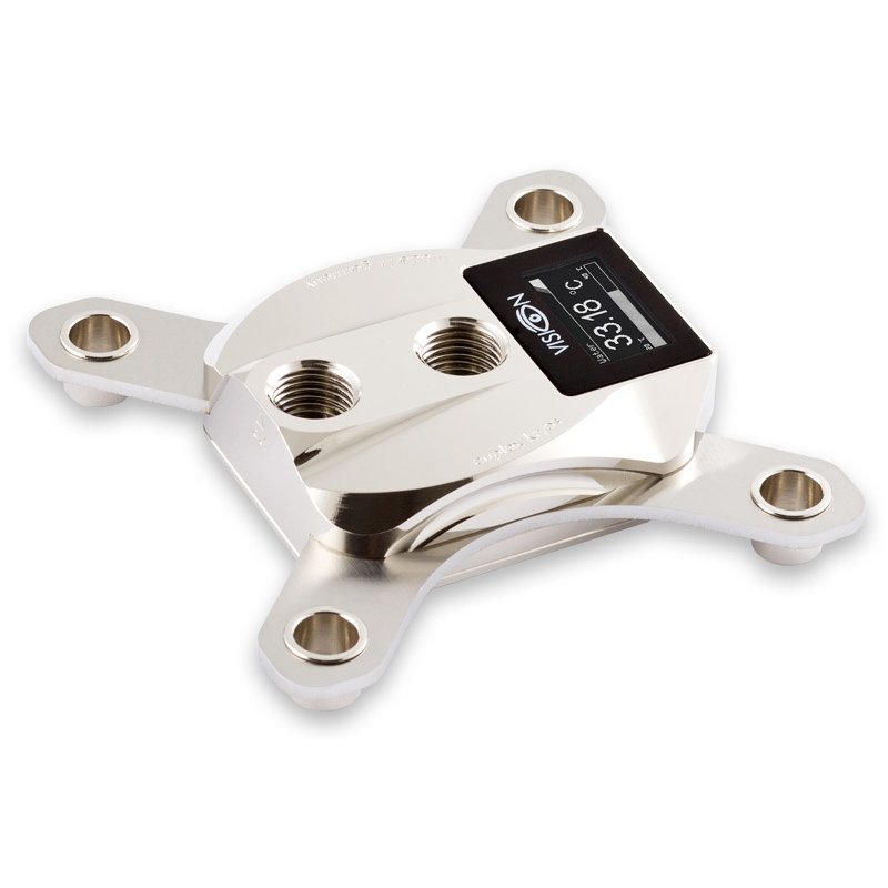 aqua computer compatible cuplex kryos NEXT mit VISION LGA 115x - Nickel/Nic