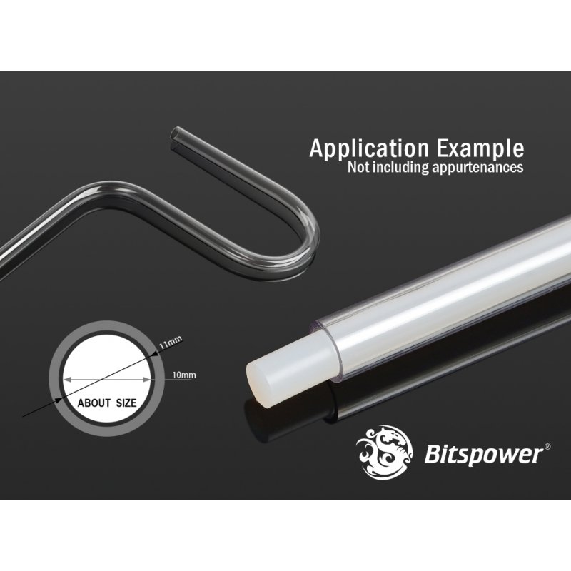 Bitspower Hard Tube Silicone Bending für ID 11mm - 1m