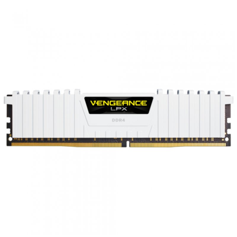 Corsair compatible Vengeance LPX Series weis, DDR4-2666, CL 16 - 16 GB Dual