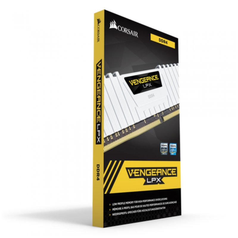 Corsair Vengeance LPX CMK16GX4M2A2666C16W module de mémoire 16 Go 2 x 8 Go DDR4 2666 MHz