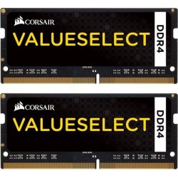 CORSAIR Value Select - DDR4 - 16 GB: 2 x 8 GB - SO DIMM 260-PIN - ungepuffert