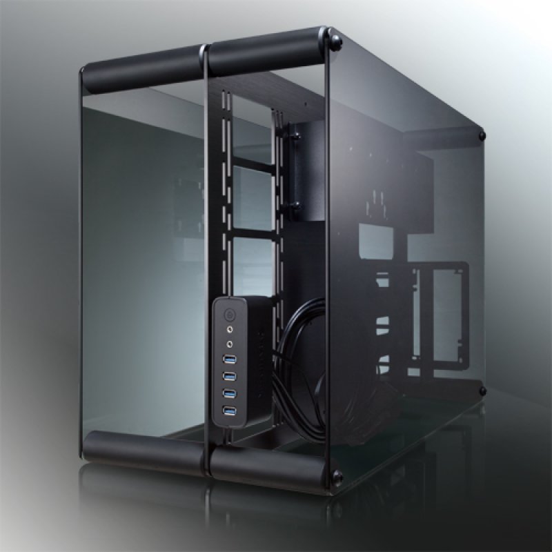 RAIJINTEK Paean Bureau Noir, Transparent