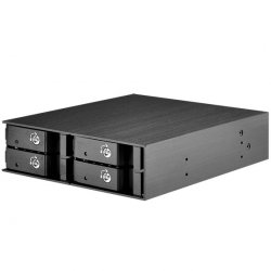 Silverstone SST-FS204B 5,25 Zoll Hot-Swap für 4x 2,5 Zoll HDD/SSD