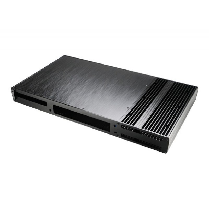 Akasa compatible Galileo TU Thin-Mini-ITX 1U Gehäuse, OEM - schwarz