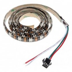 Lamptron compatible FlexLight Multi Programmable RGB-LEDs, Infrarot-Remote - 1m