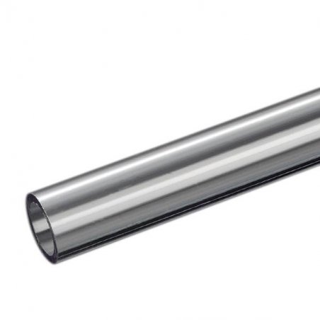 Bitspower None Chamfer PETG Link Tube 16/12mm, 50cm - transparent