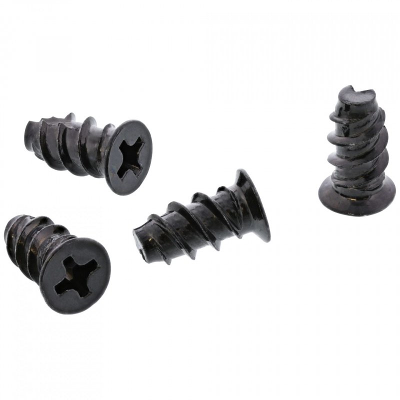 InLine Fan Screws 5.0x10.0mm black 50 pcs.