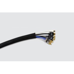 Label-the-cable Cable tube Cable management Black
