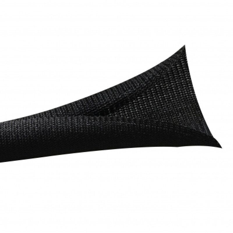 Label-the-cable Cable tube Cable management Black