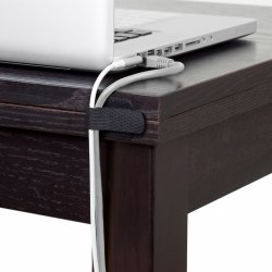 Label-the-cable WALL Velcro Nylon, Polyester Noir, Blanc 50 pièce(s)