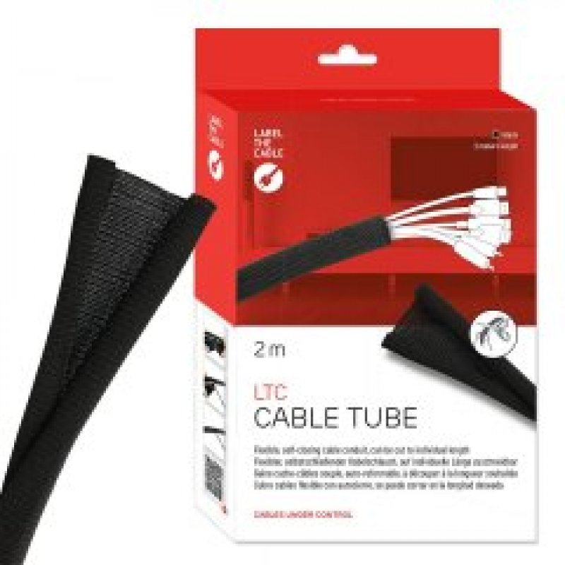 LABEL THE CABLE compatible Kabelschlauch 2m - weiß