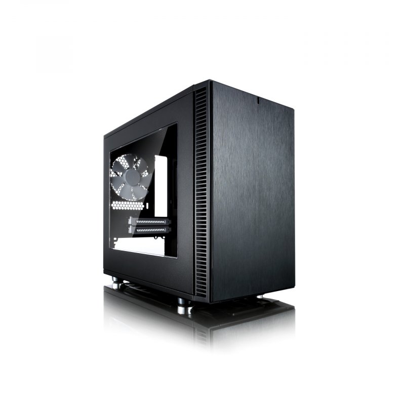 Fractal Design compatible Define Nano S Mini-ITX Housing - Black Window
