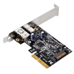 Silverstone SST-ECU03, 2Port USB3.1 Gen2 Karte - PCIe