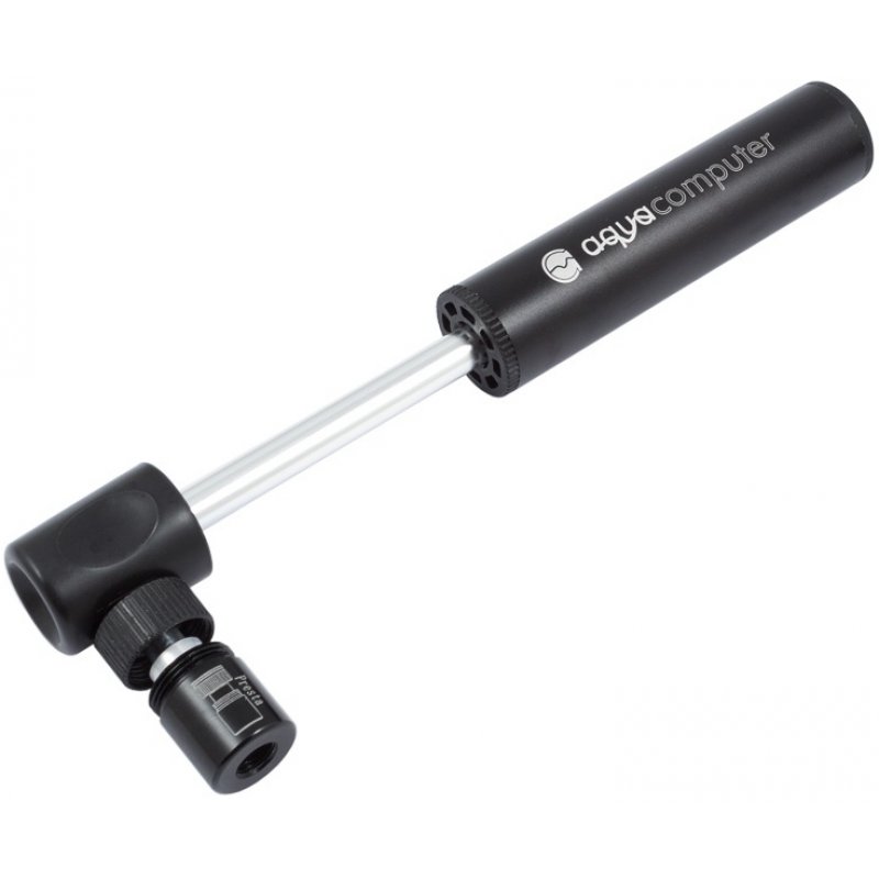 aqua computer compatible Luftpumpe für Dr. Drop inklusive Fahrradhalterung