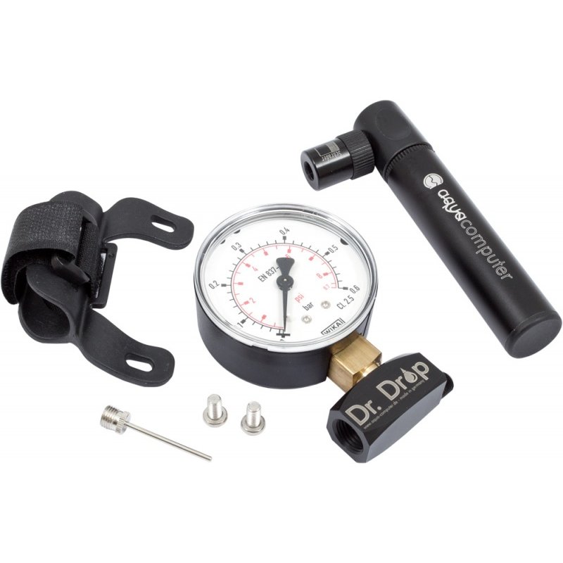 aqua computer compatible Dr. Drop Druckprüfgerät inklusive Luftpumpe