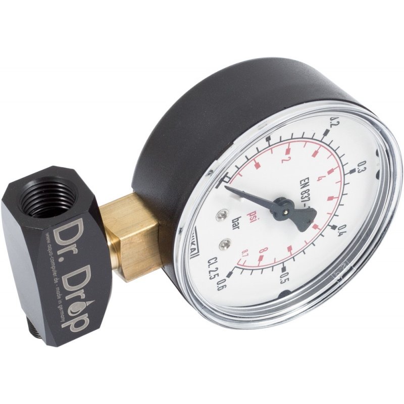 aqua computer compatible Dr. Drop Druckprüfgerät inklusive Luftpumpe