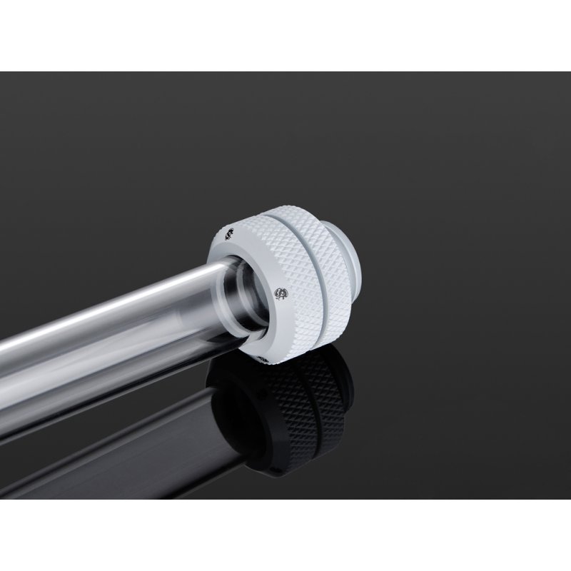 Bitspower Multi-Link Adapter Anschluss gerade G1/4 Zoll AG auf 12mm AD Hardtube - weiß