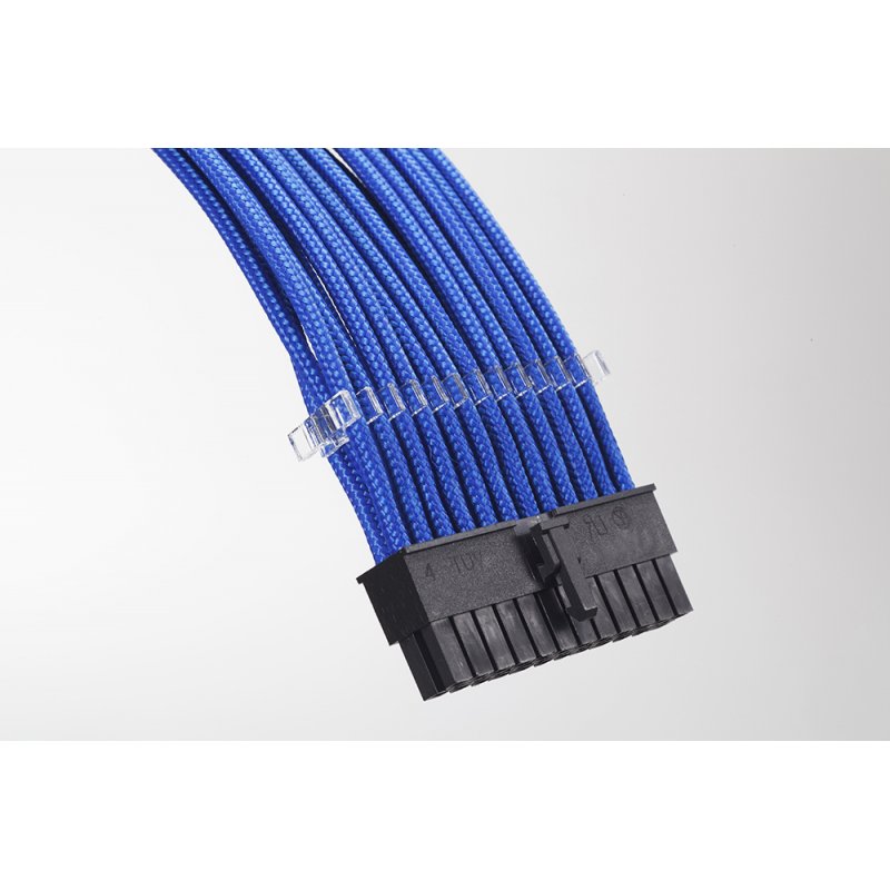 Phanteks compatible PH-CBCMBO - Kit de câble d'extension d'alimentation - bleu