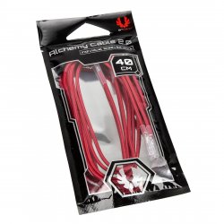 BitFenix compatible Alchemy 2.0 PSU Cable, 5x 40cm - rot