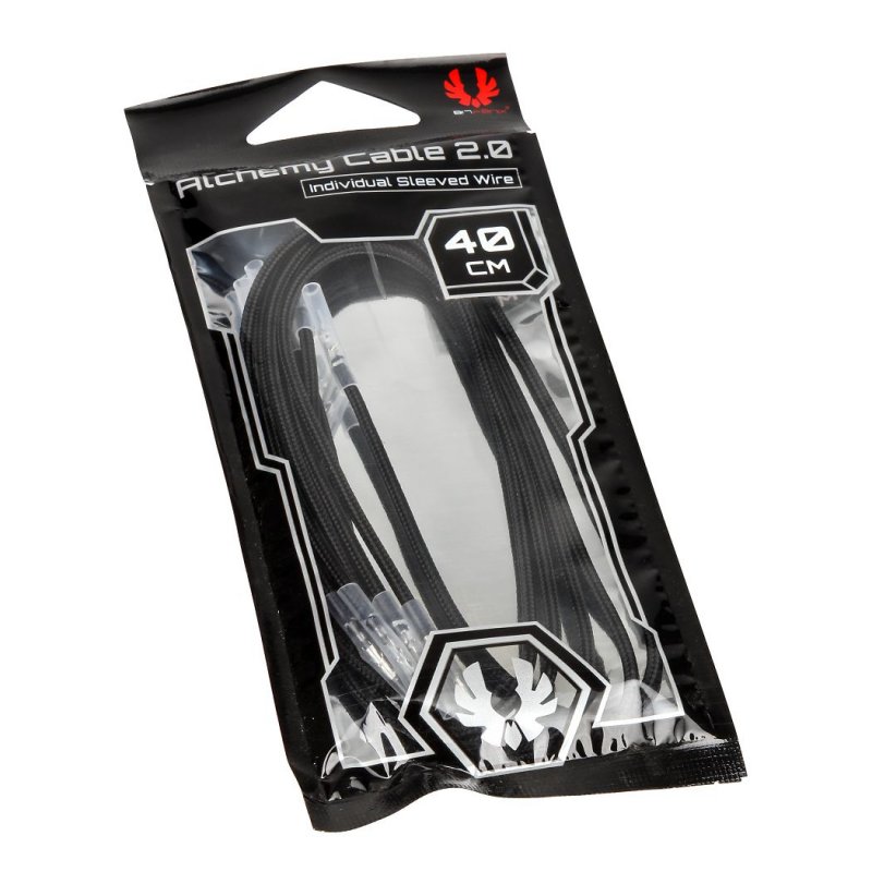BitFenix compatible Alchemy 2.0 PSU Cable, 5x 40cm - schwarz