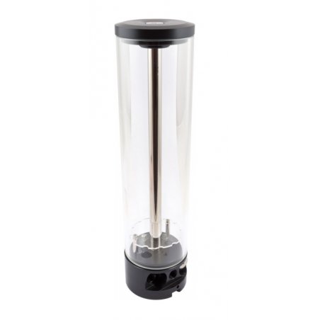 aqua computer compatible aqualis PRO 880 ml mit Nanobeschichtung und LED-Halter