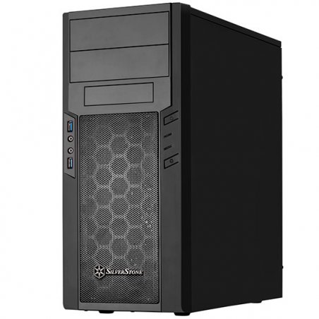 Silverstone SST-PS13B Precision Midi-Tower - noir
