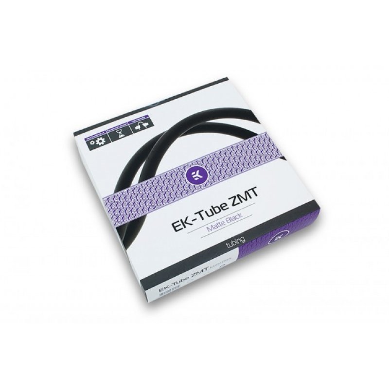 EK Water Blocks compatible EK-Tube ZMT Schlauch 16/11 mm - mattschwarz, 3m