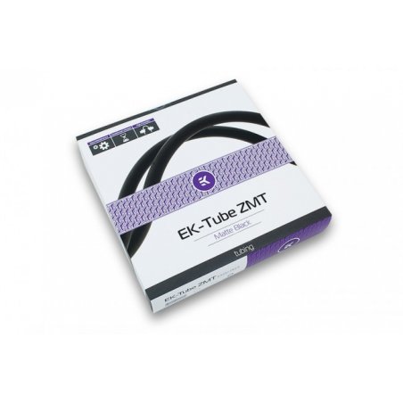 EK Water Blocks compatible EK-Tube ZMT Schlauch 16/11 mm - mattschwarz, 3m