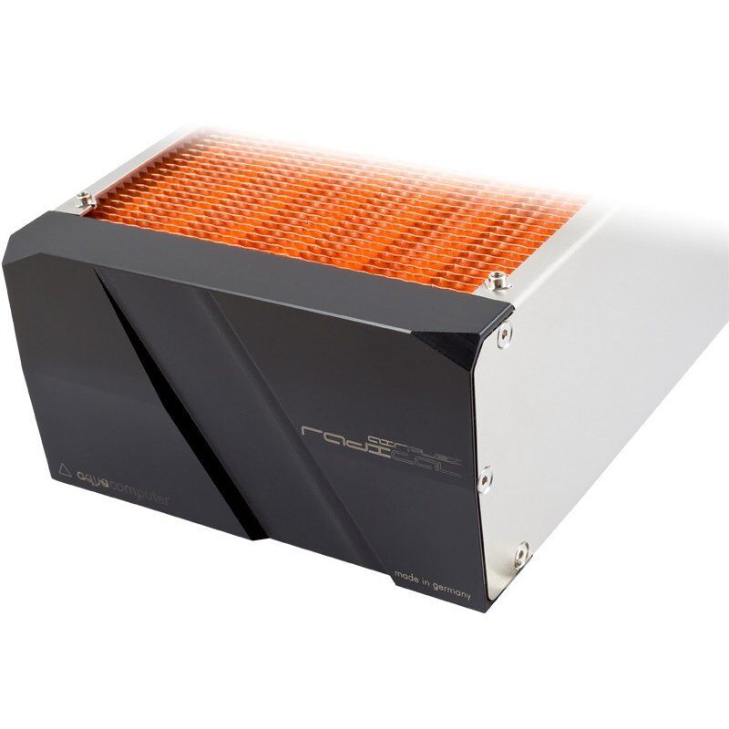 aqua computer compatible airplex radical 4/420mm - Kupfer