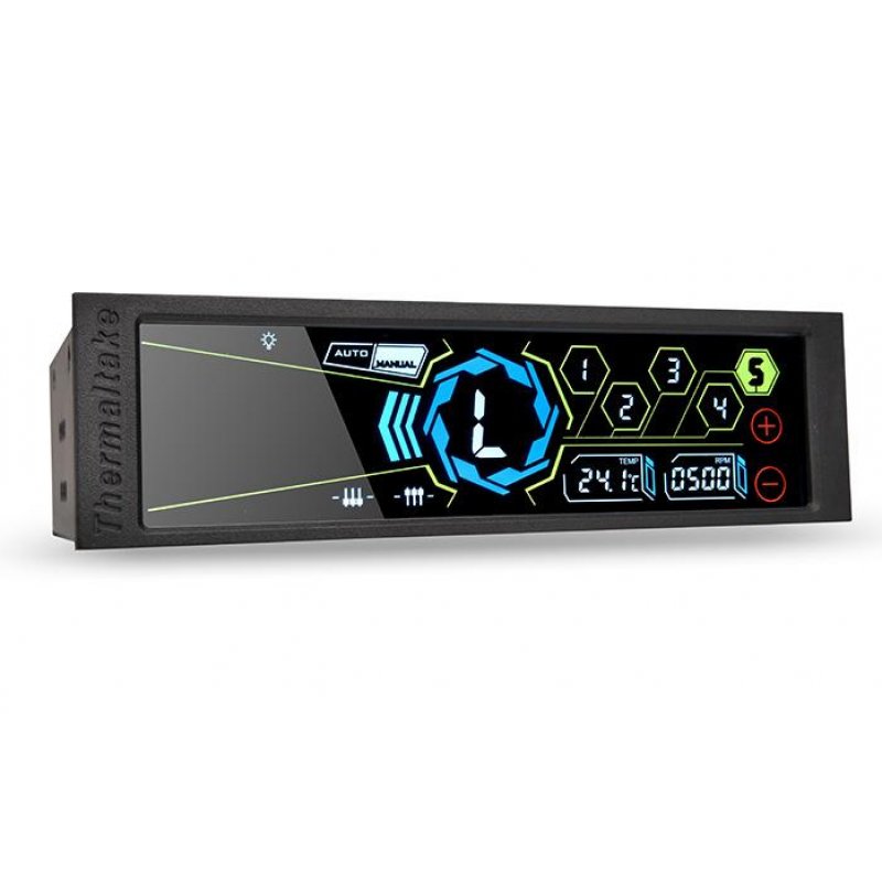 Thermaltake AC-010-B51NAN-A1 fan speed controller 5 channels 14 cm (5.5") Black