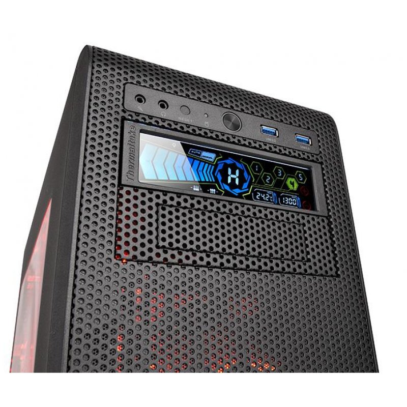 Thermaltake AC-010-B51NAN-A1 fan speed controller 5 channels 14 cm (5.5") Black