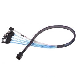 Silverstone SST-CPS05 Mini-SAS zu SATA 7-Pin Kabel - 50 cm