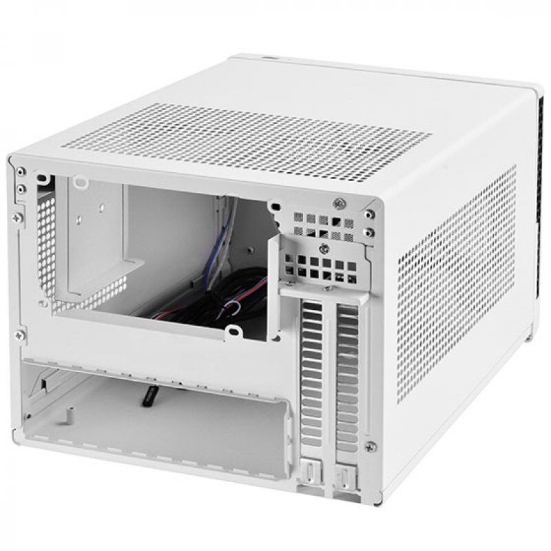 Silverstone SG13 Mini Tower Noir, Blanc