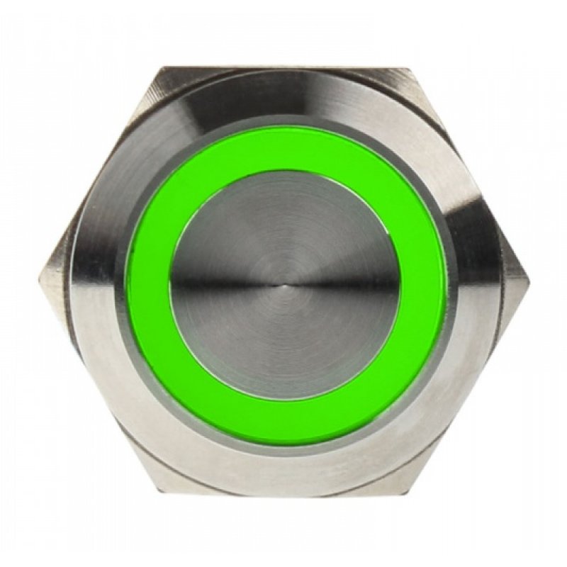 DimasTech compatible Vandalismusschalter/-taster 25mm - Silverline - vert