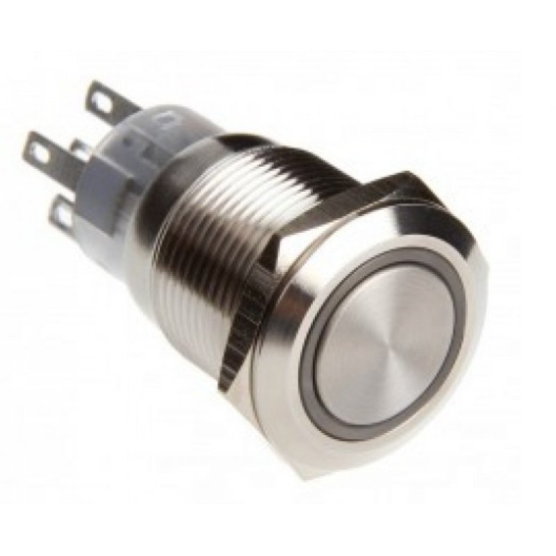 DimasTech compatible Vandalismusschalter/-taster 25mm - Silverline - grün