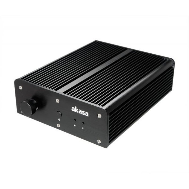 Akasa compatible Pascal MC UCFF-Gehäuse (Intel NUC), wasserdicht, OEM - schwarz