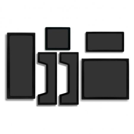 Demciflex Staubfilter Set Cooler Master HAF XB