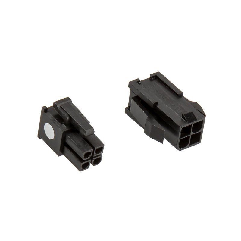 Cablemod CM-CON-4ATX-R wire connector 4 pin ATX Black