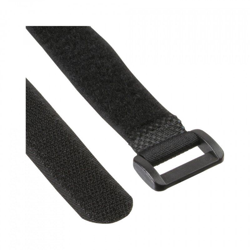 InLine Cable Strips hook-and-loop 20x100mm 10 pcs. black