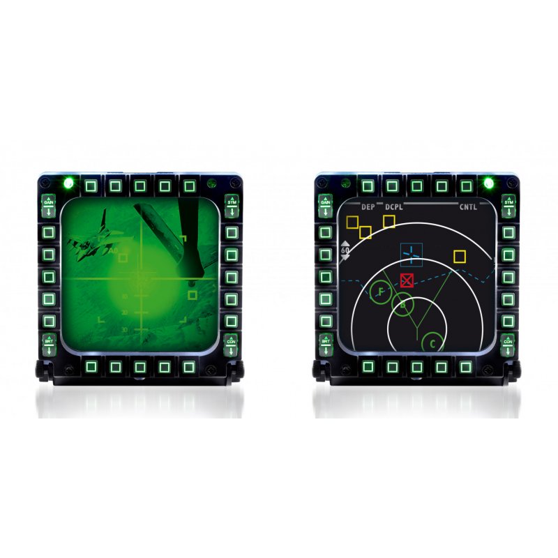 Thrustmaster MFD Cougar Pack Black Joystick PC