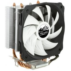 Alpenföhn Ben Nevis Processeur Refroidisseur 12 cm Noir, Cuivre, Argent, Blanc