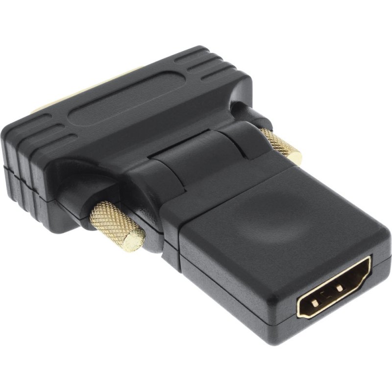 InLine 17660W HDMI DVI-D Black