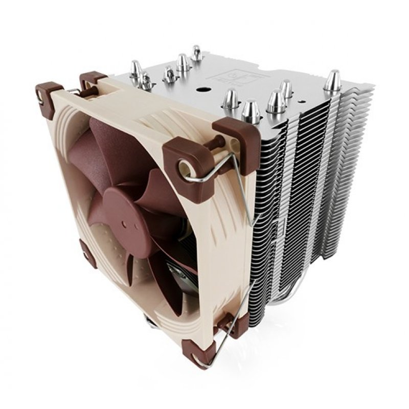 Noctua NH-U9S système de refroidissement d’ordinateur Processeur Refroidisseur 9,2 cm Marron, Métallique