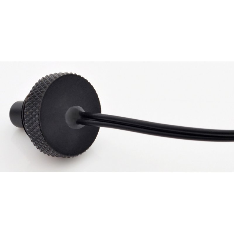 Bitspower Verschlussstopfen mit Temperatur Sensor G1/4 Zoll IG - 90 cm, carbon schwarz